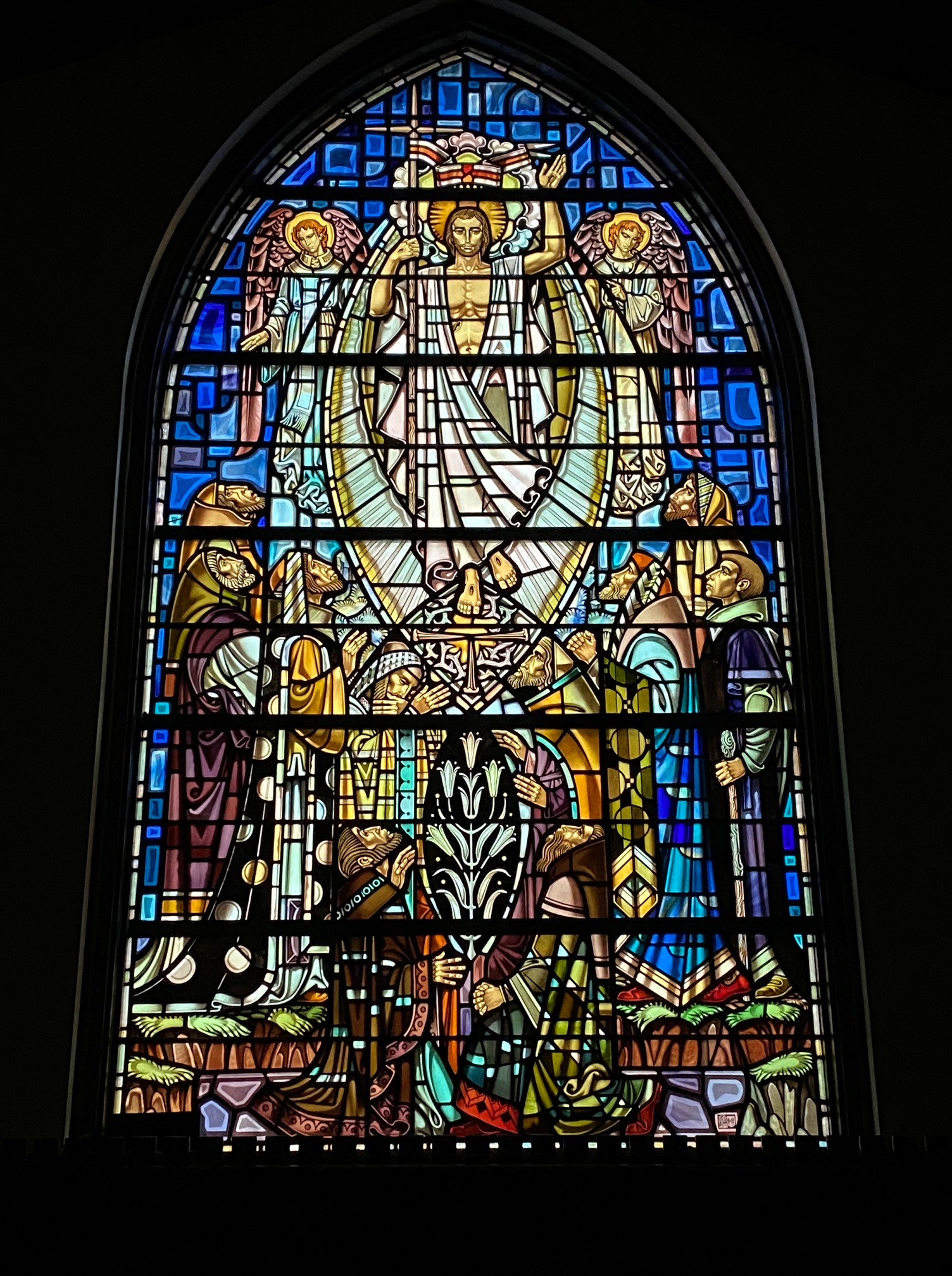 Episcopal - This is the current Ascension altar window. Designed by ...