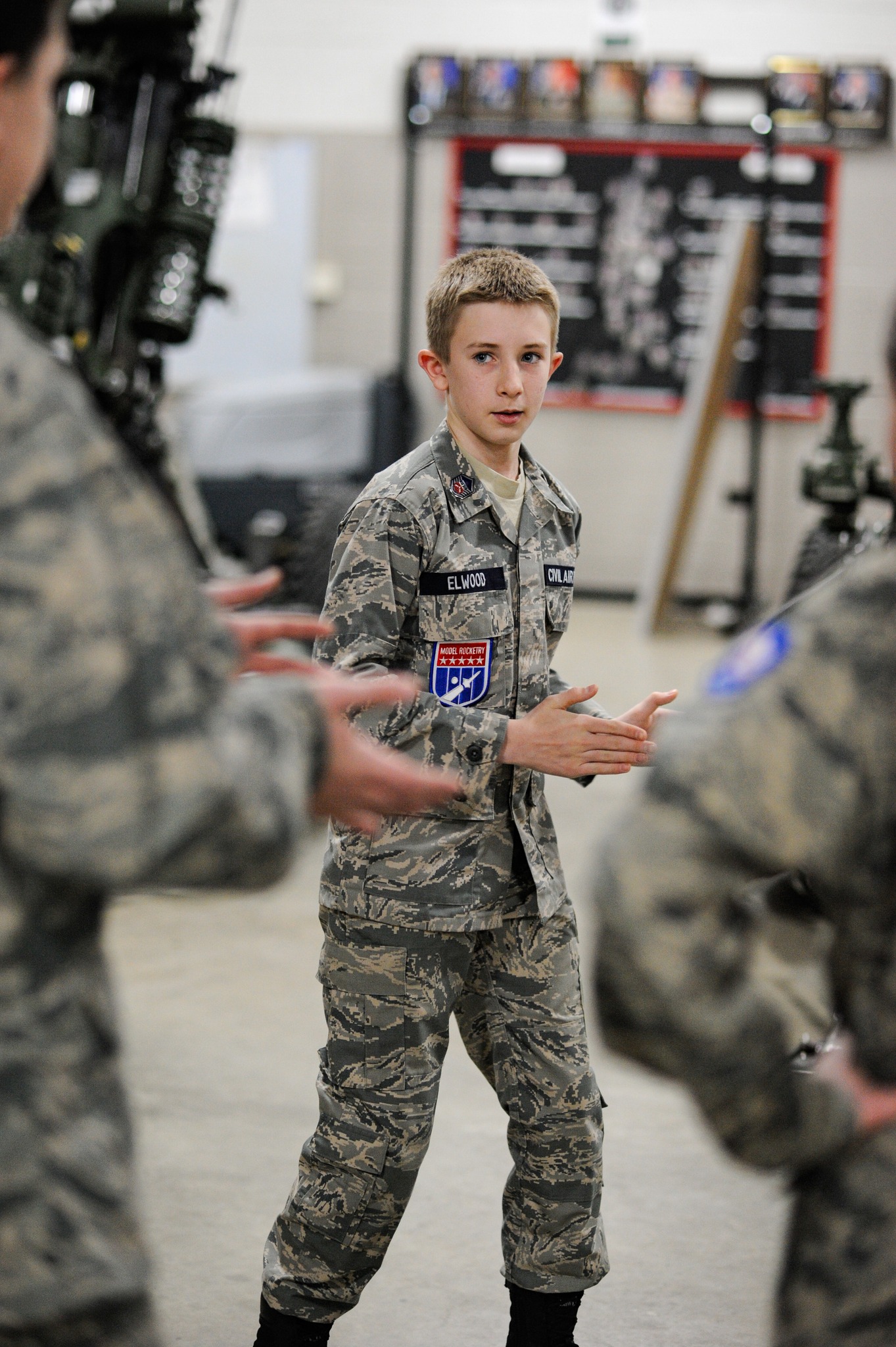 Col. Richard L. Griffith, chairman of Civil Air Patrol