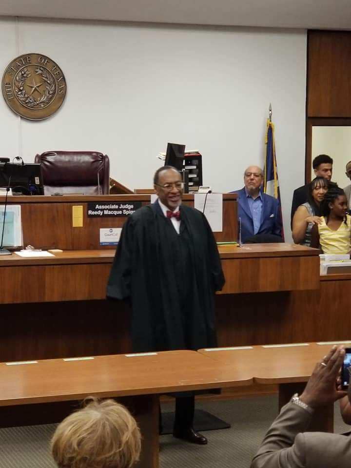Congratulations on the Investiture of Judge Reedy Spigner! Judge Ray ...