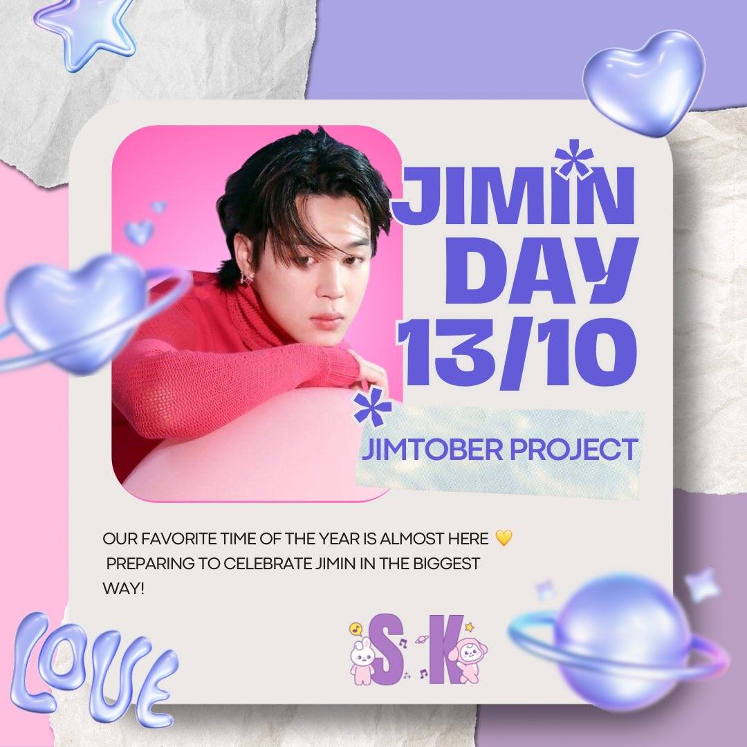 The 2025 Jimtober Project 😍✨ To celebrate Happy Jimin, a special