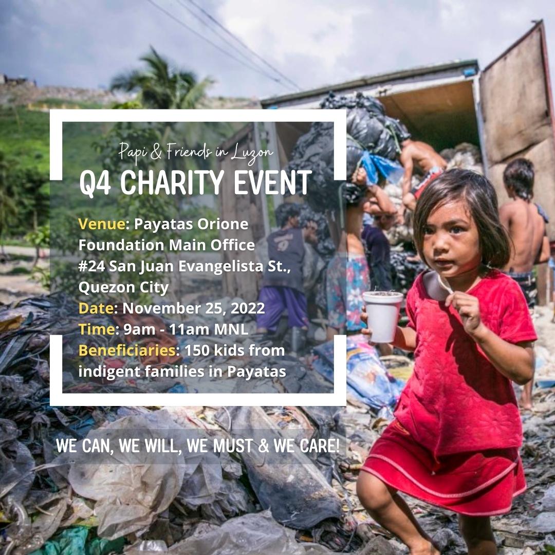 Q4 Charity Event: Papi & Friends... - Phone Animal - PH Team