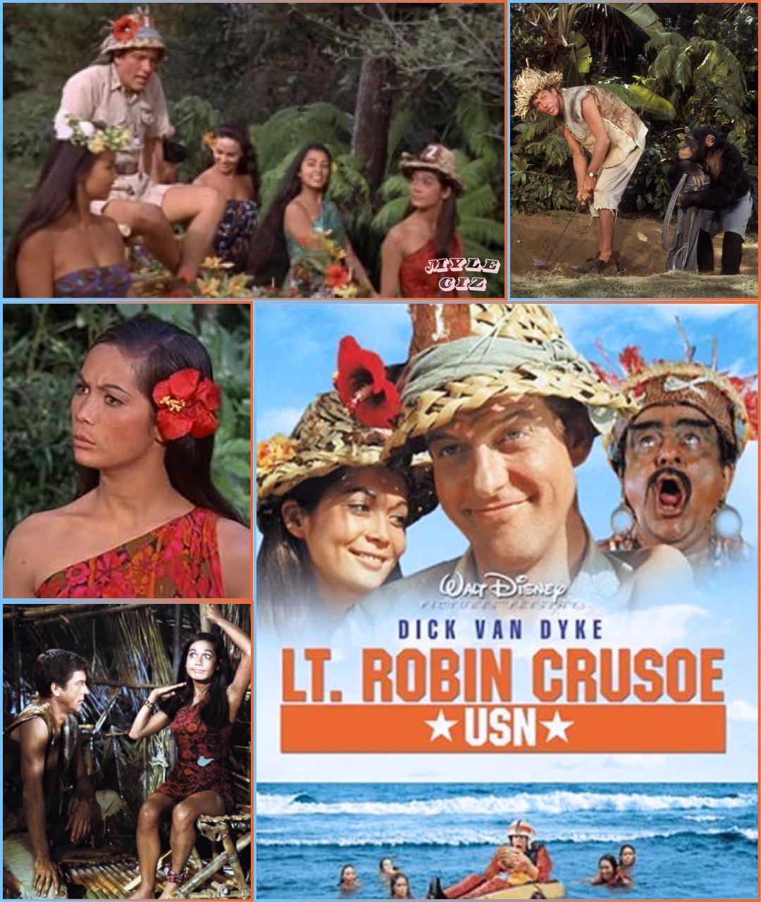 Trace - Lt. Robin Crusoe, U.S.N. (1966) 🏝️⚓🦜 “The Navy taught him ...