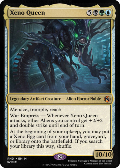 xenos mtg card Xenomoth ALIEN COMMANDER PROXY DECK – COLLECTOR SET (113 CARDS) – GalaxyDeck My First Friend — When Zenos yae Galvus enters Zenos yae Galvus // Shinryu,