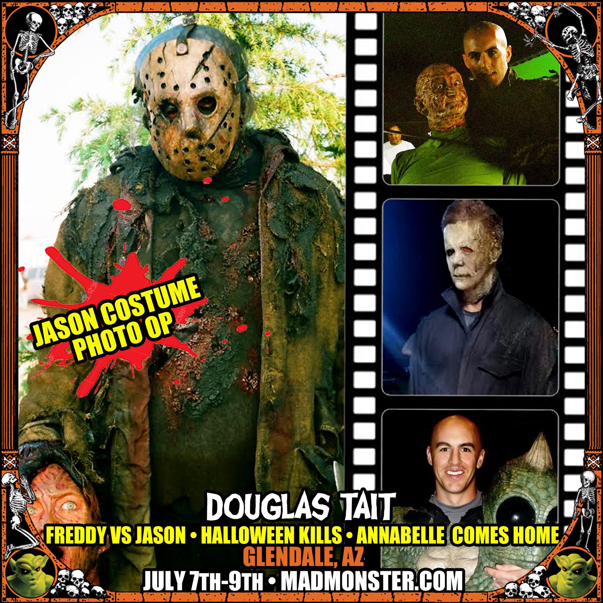 YOU vs JASON Photo Op at Mad Monster Party Arizona 2023! Douglas