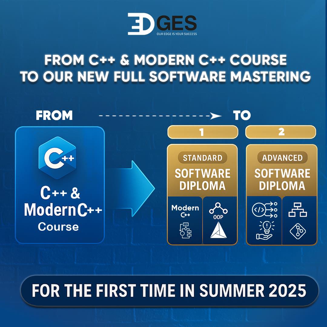 🔥 كورس الـ C++ القوي بتاعنا اتطور... - Edges For Training | Facebook