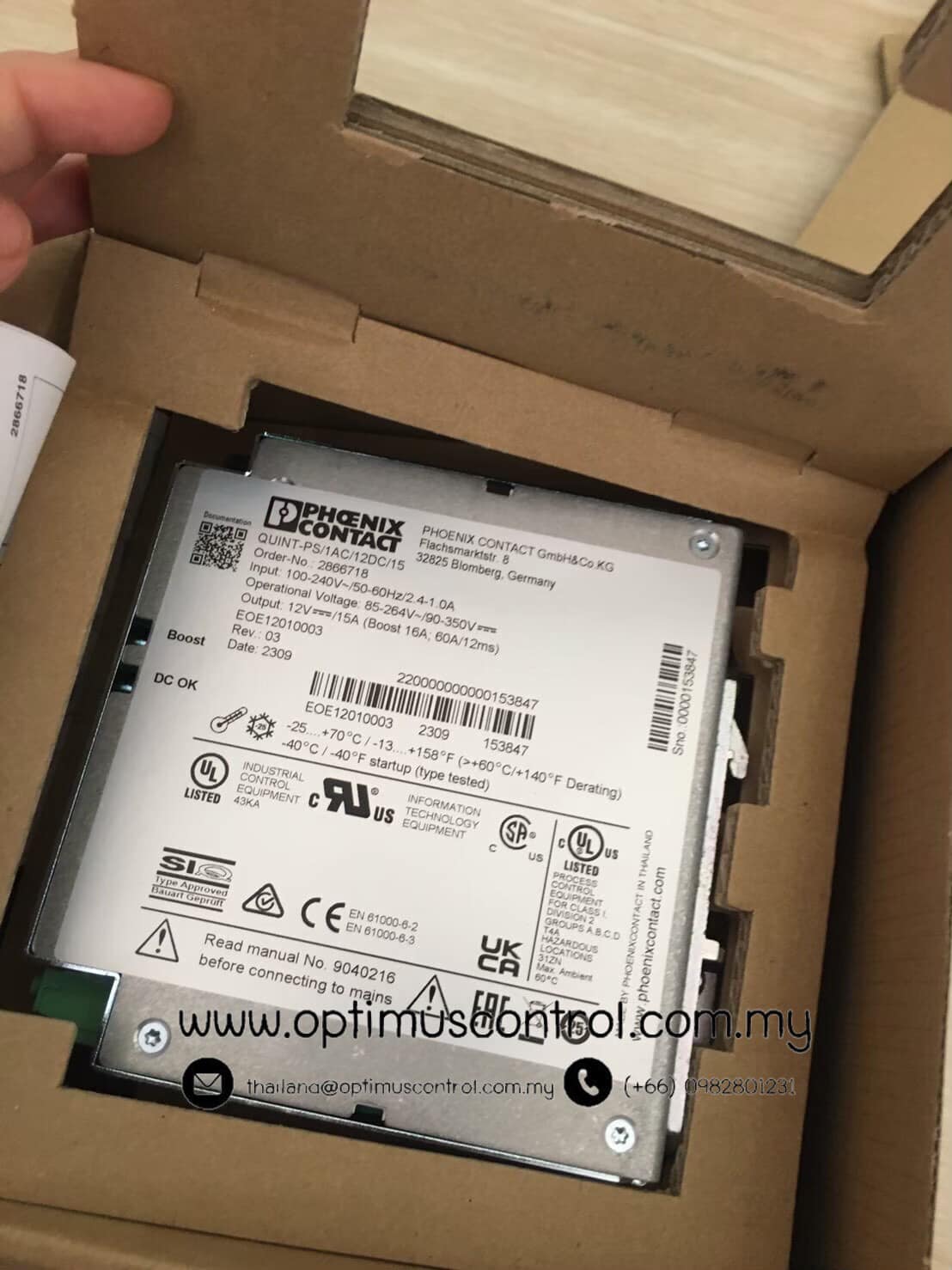 Optimus Control Co.,Ltd. -Thailand | Nonthaburi