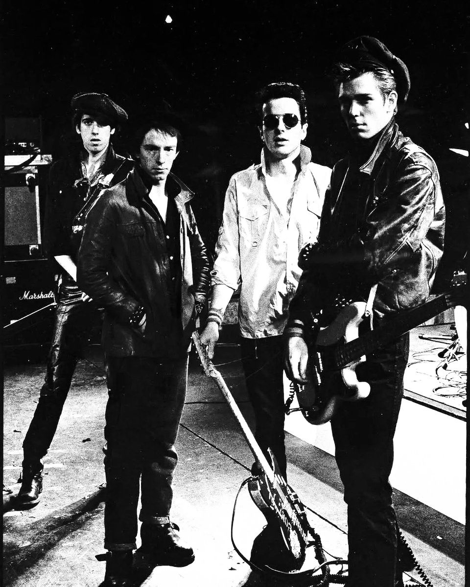 This iconic photo of The Clash, captured by the legendary Bob