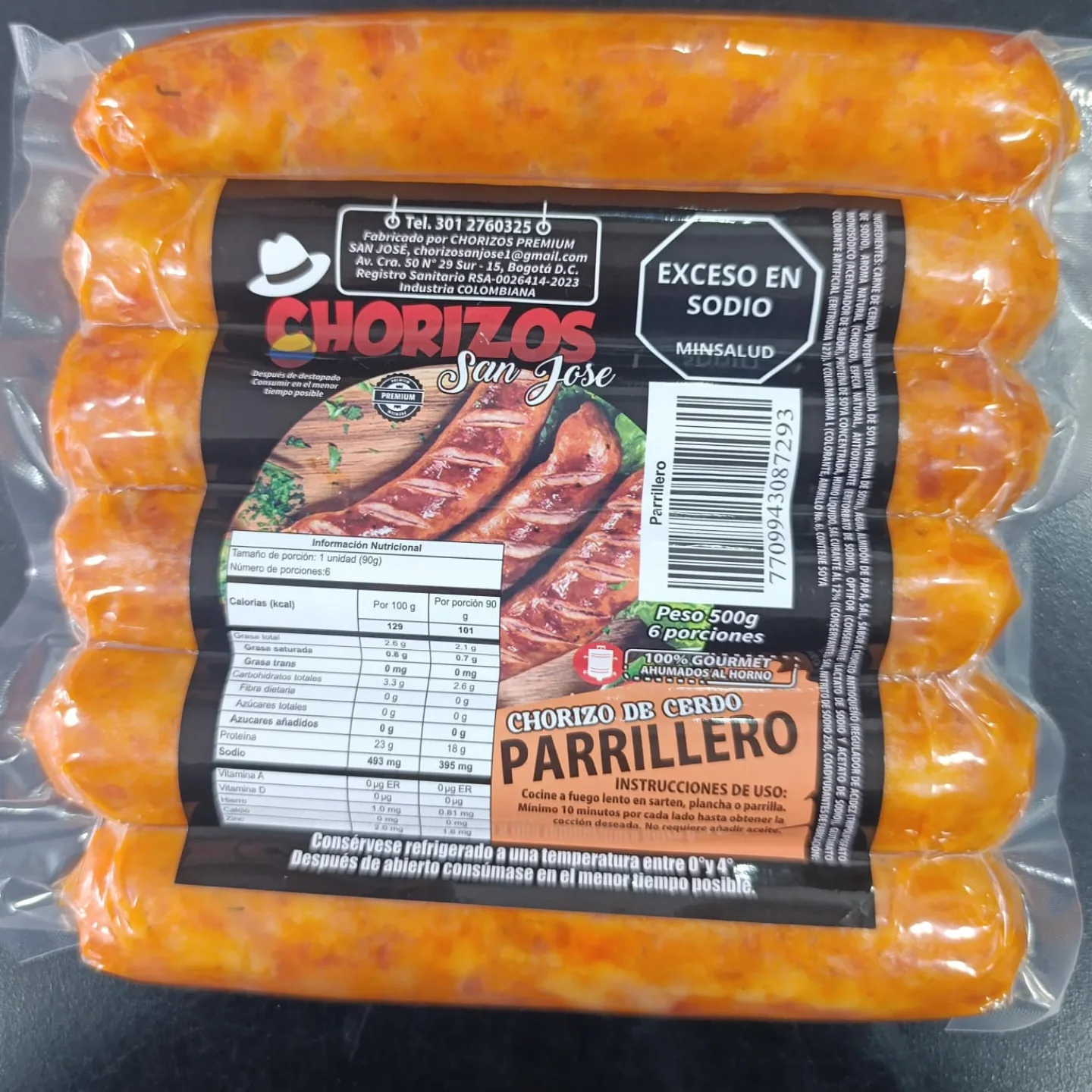 Chorizos Premium San Jose | Bogotá