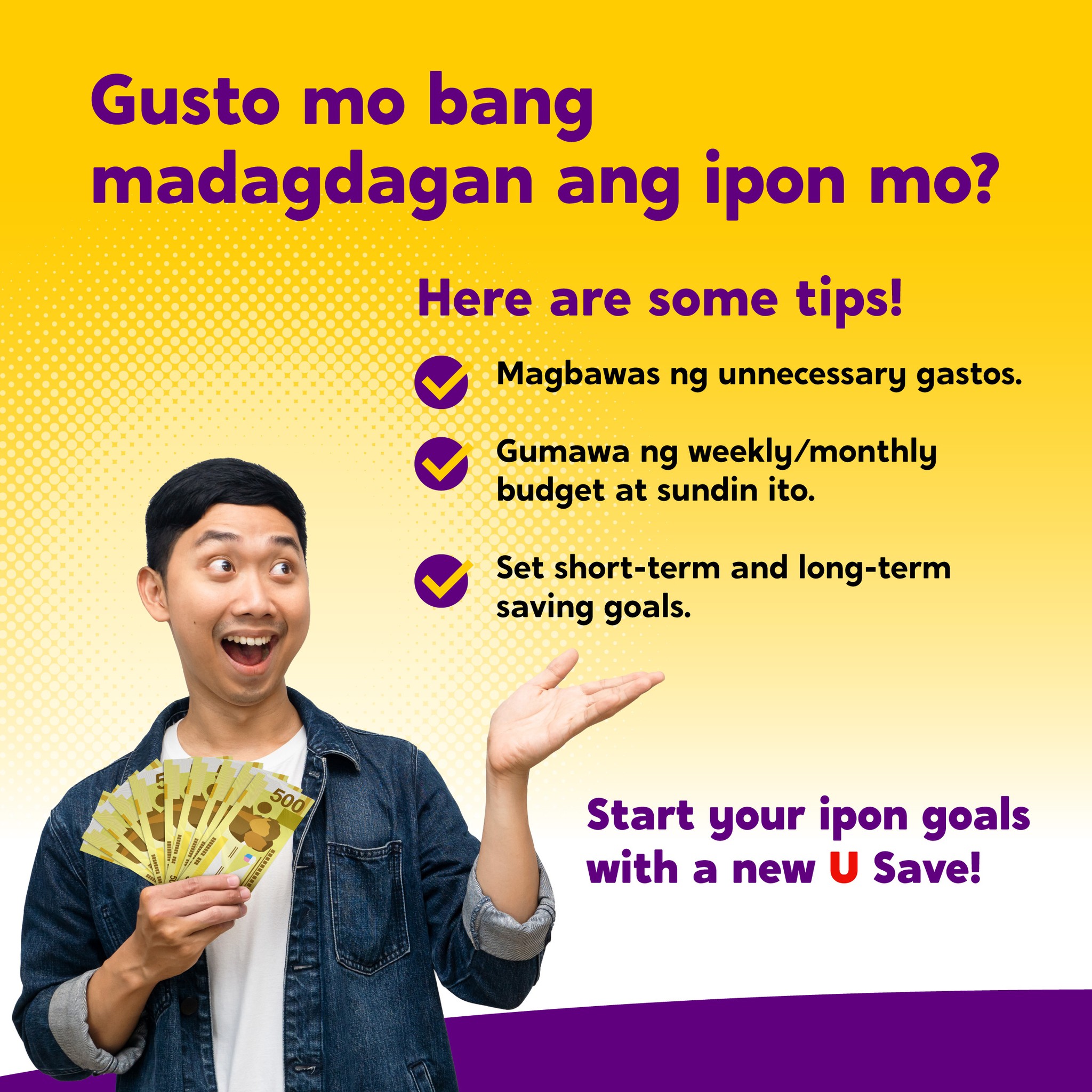 Here are some tips para mas ganahan... - USSC Money Services