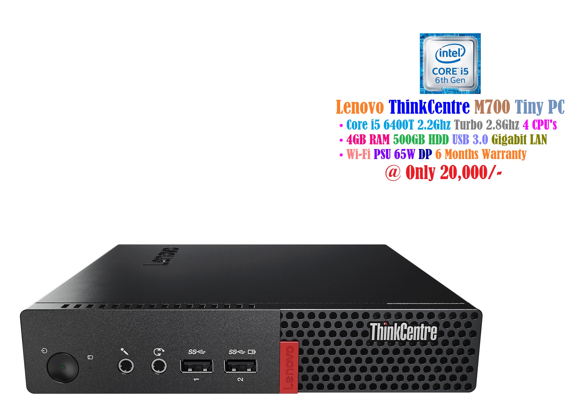 EX-Japan Mini PC & All in One _ Lenovo ThinkCentre M700 Tiny PC at 