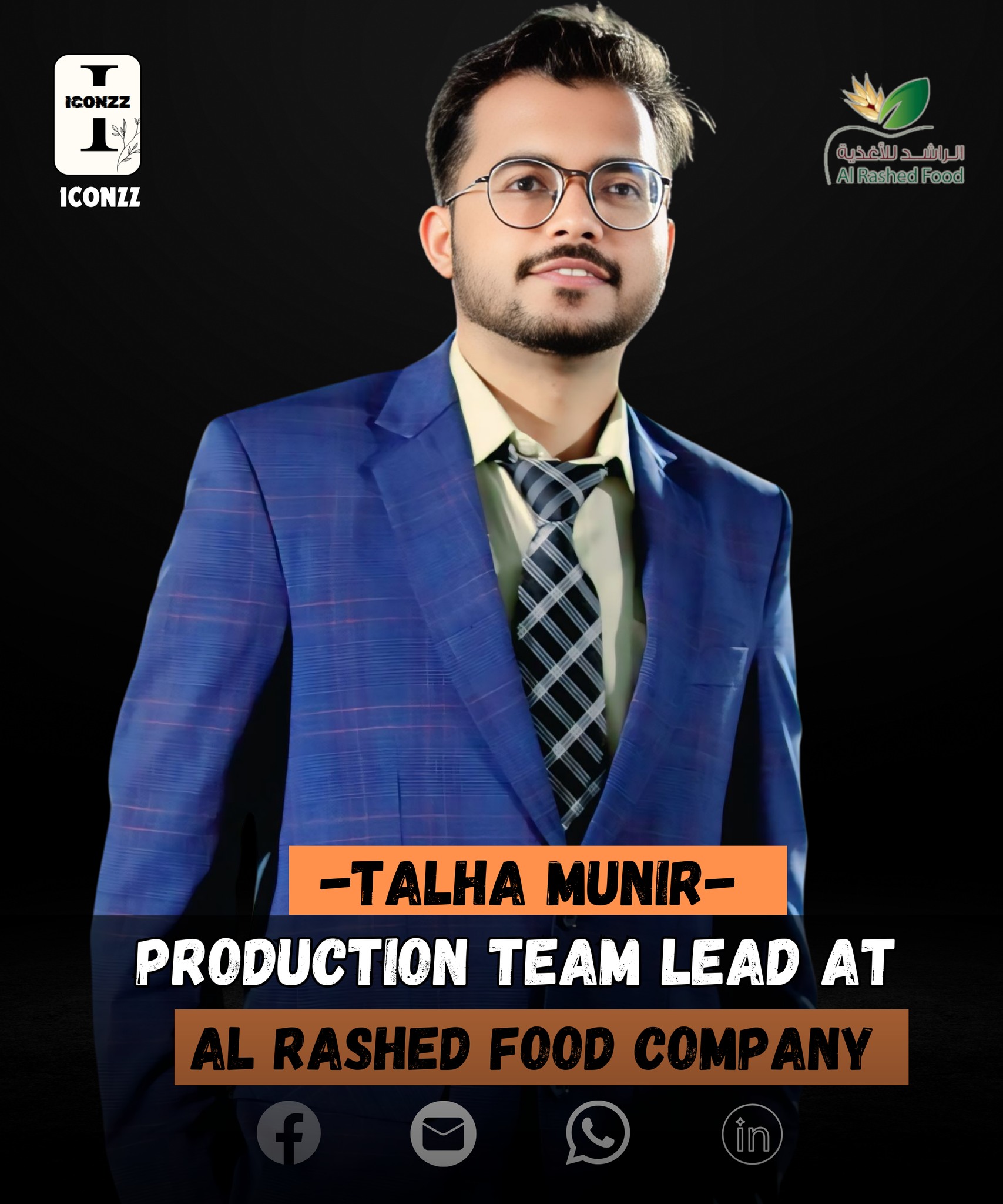 Iconzz - Introducing Talha Munir: Inspiring the #food Safety & Quality ...