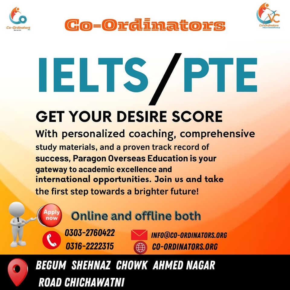 Hamza - Unlocking IELTS/PTE Success: Online & In-Person Classes Choose ...