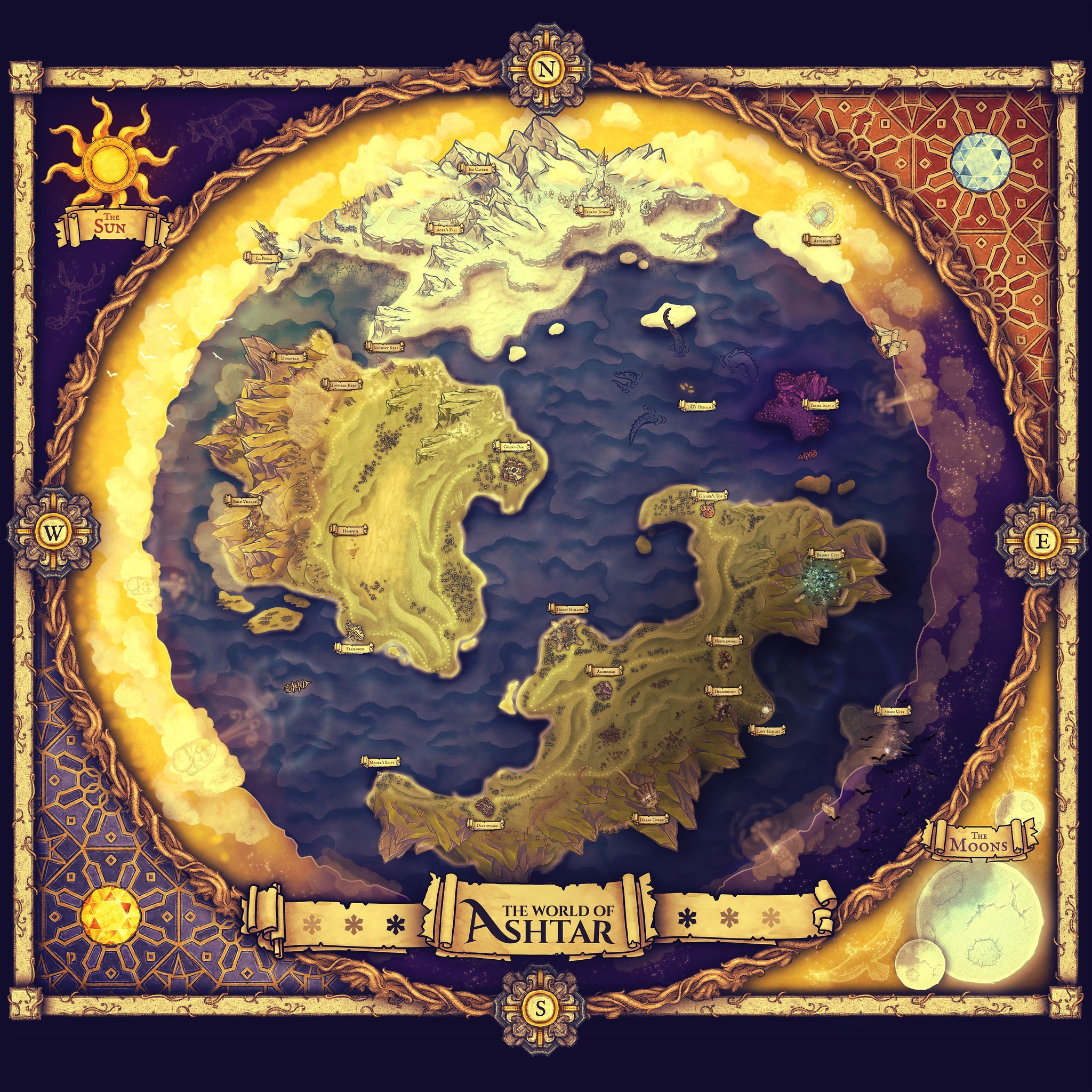 Wheel Of Time World Map