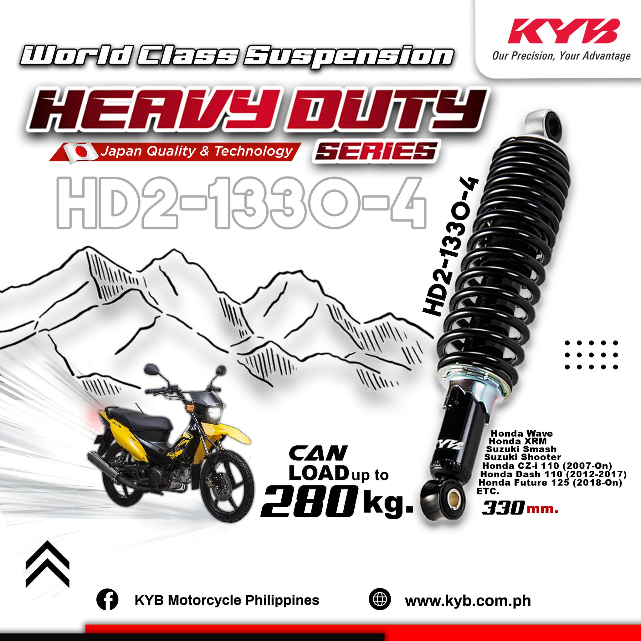 KYB Motorcycle Philippines - Gumastos sa tamang Shock Absorber, 'wag sa ...