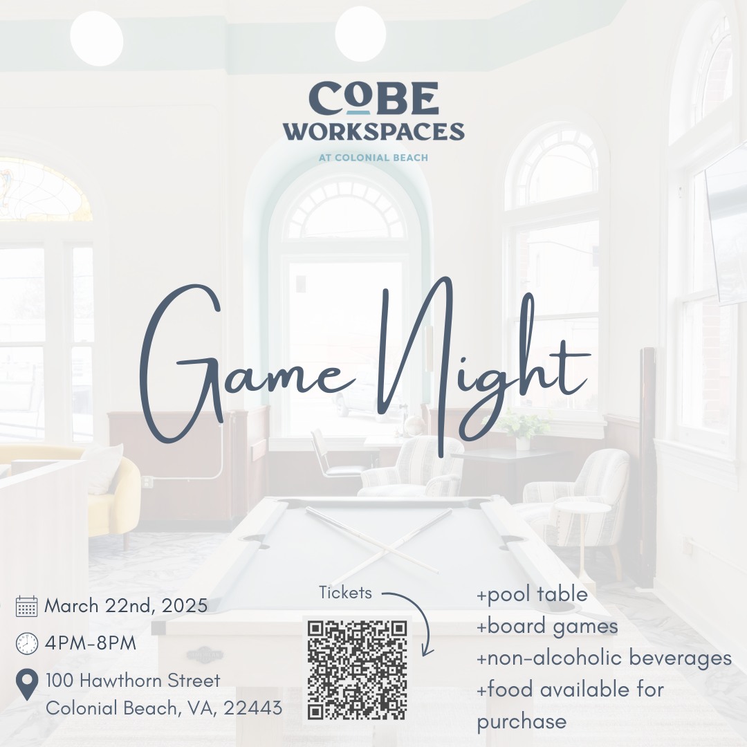 CoBe Workspaces | Colonial Beach VA
