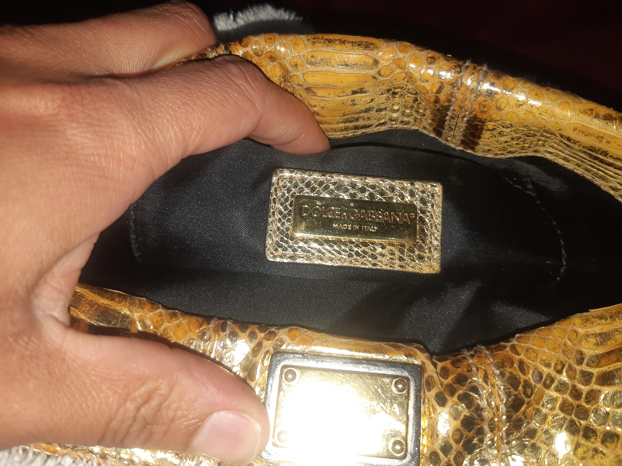 Tag says Dolce & Gabbana, I don