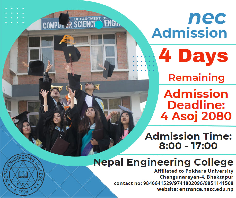 Hurry up!!!!! nec Admission 4... - Nepal Engineering College