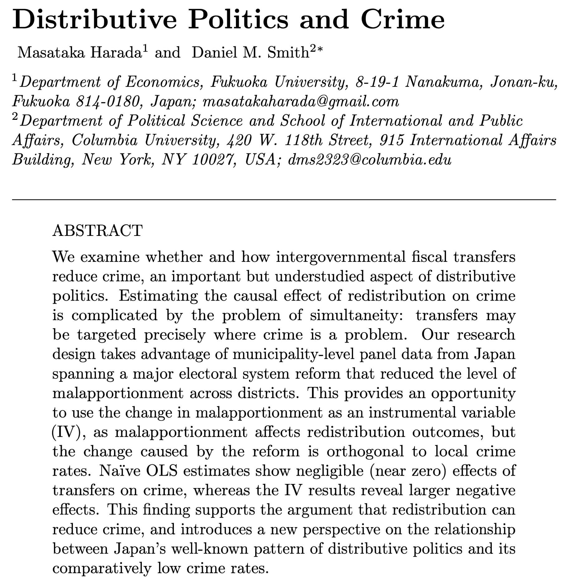 Journal of Political Institutions and Political Economy
