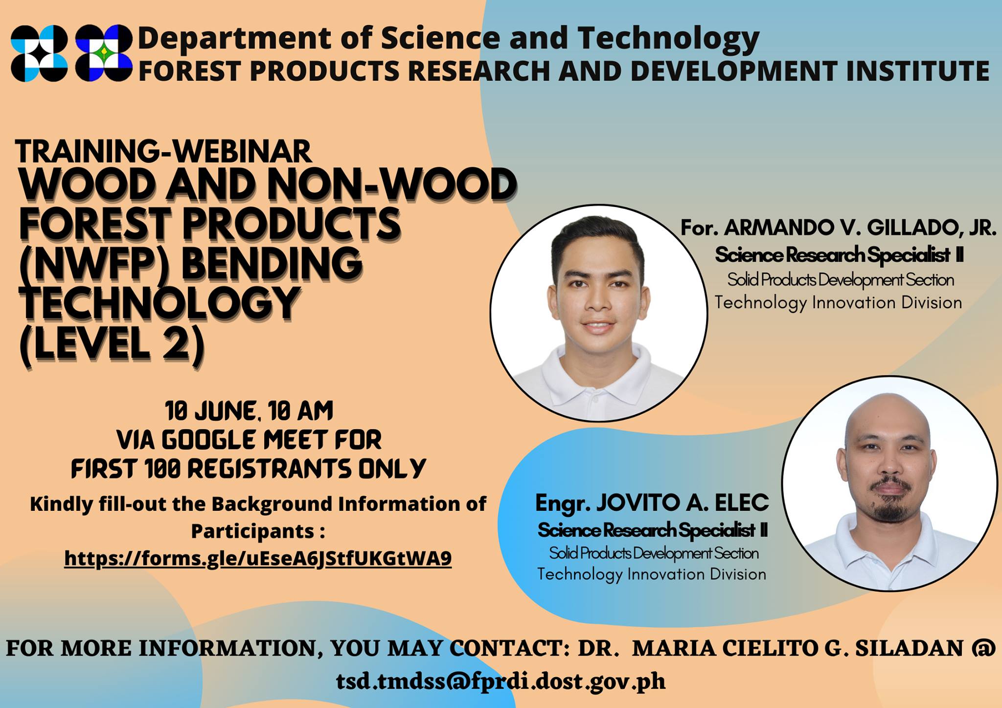 DOST-FPRDI - The registration is NOW CLOSED. For those who... | Facebook