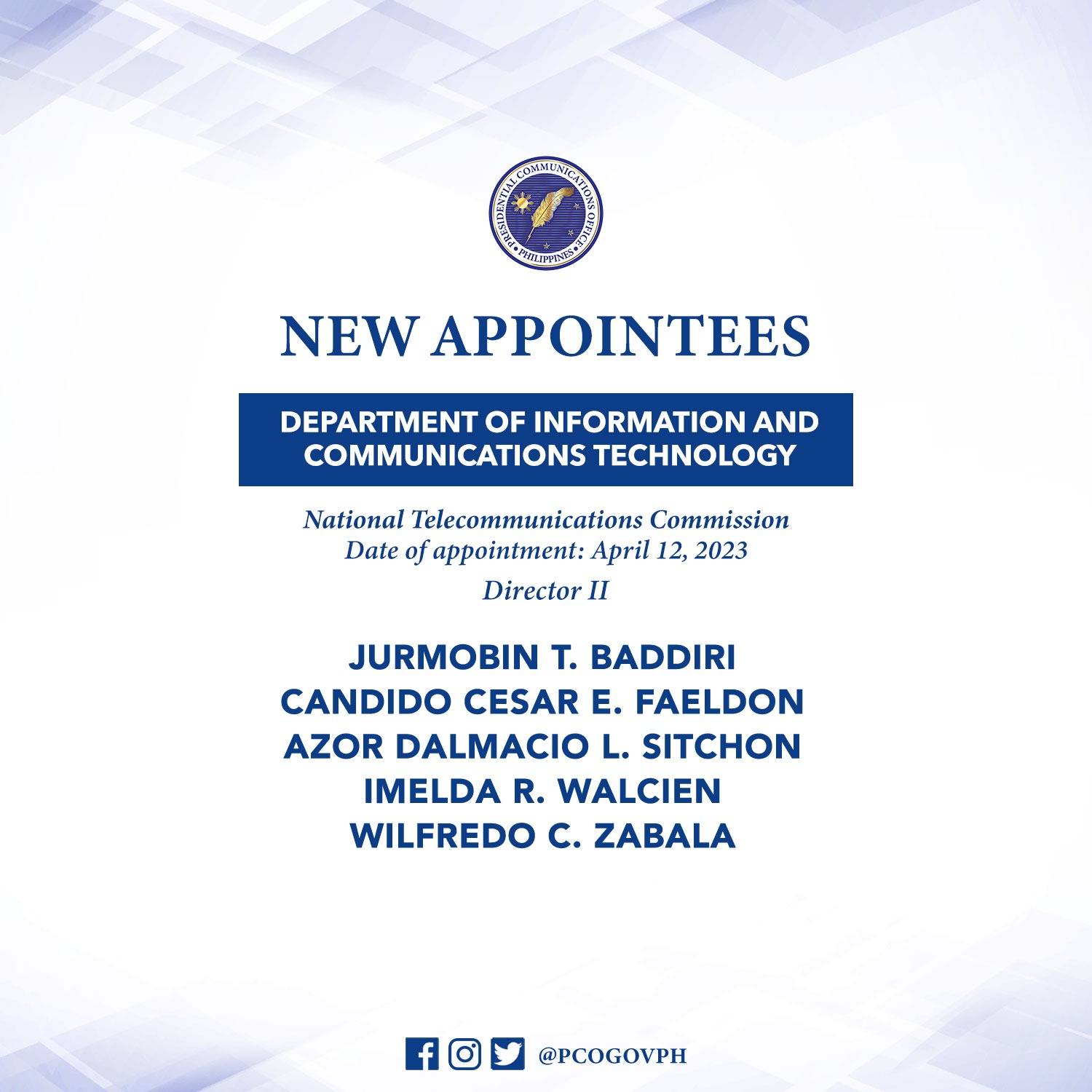 Inilabas na ng... - Presidential Communications Office | Facebook