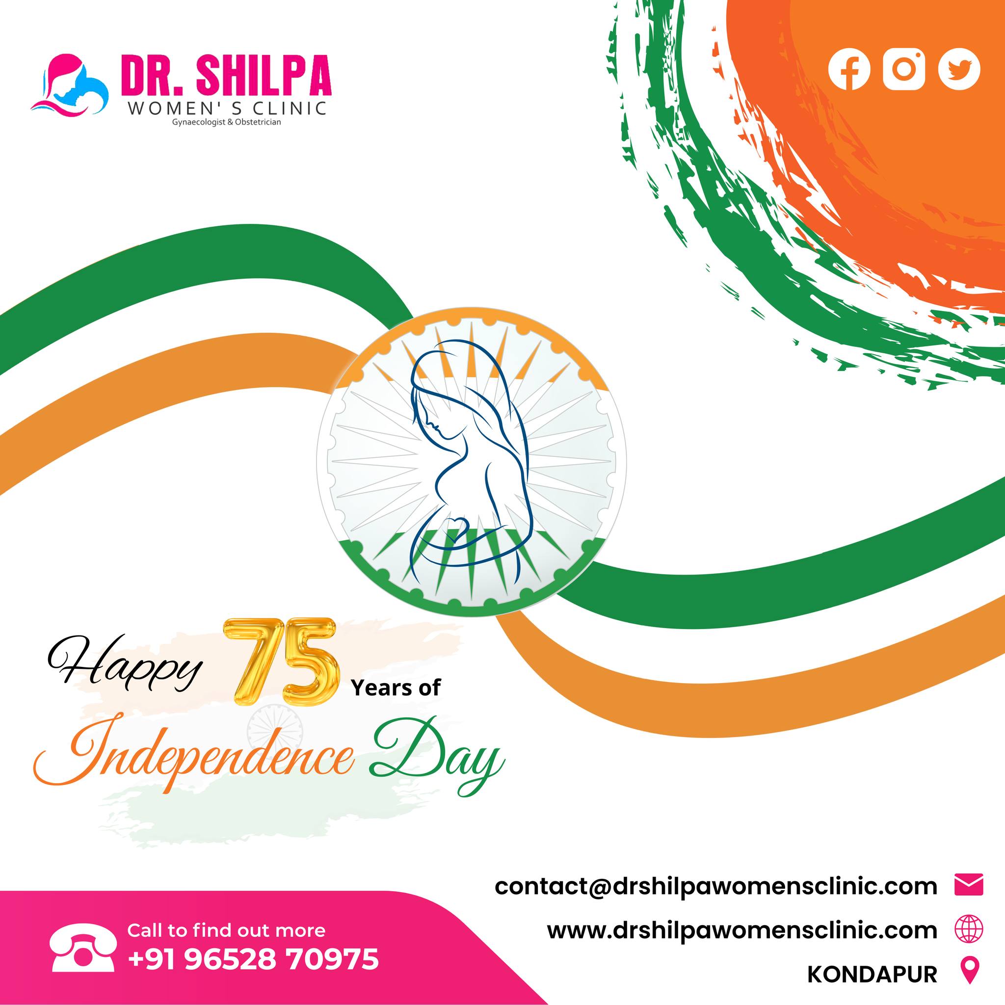 Dr Shilpa Women's Clinic - HAPPY INDEPENDENCE DAY. Get Freedom from all ...