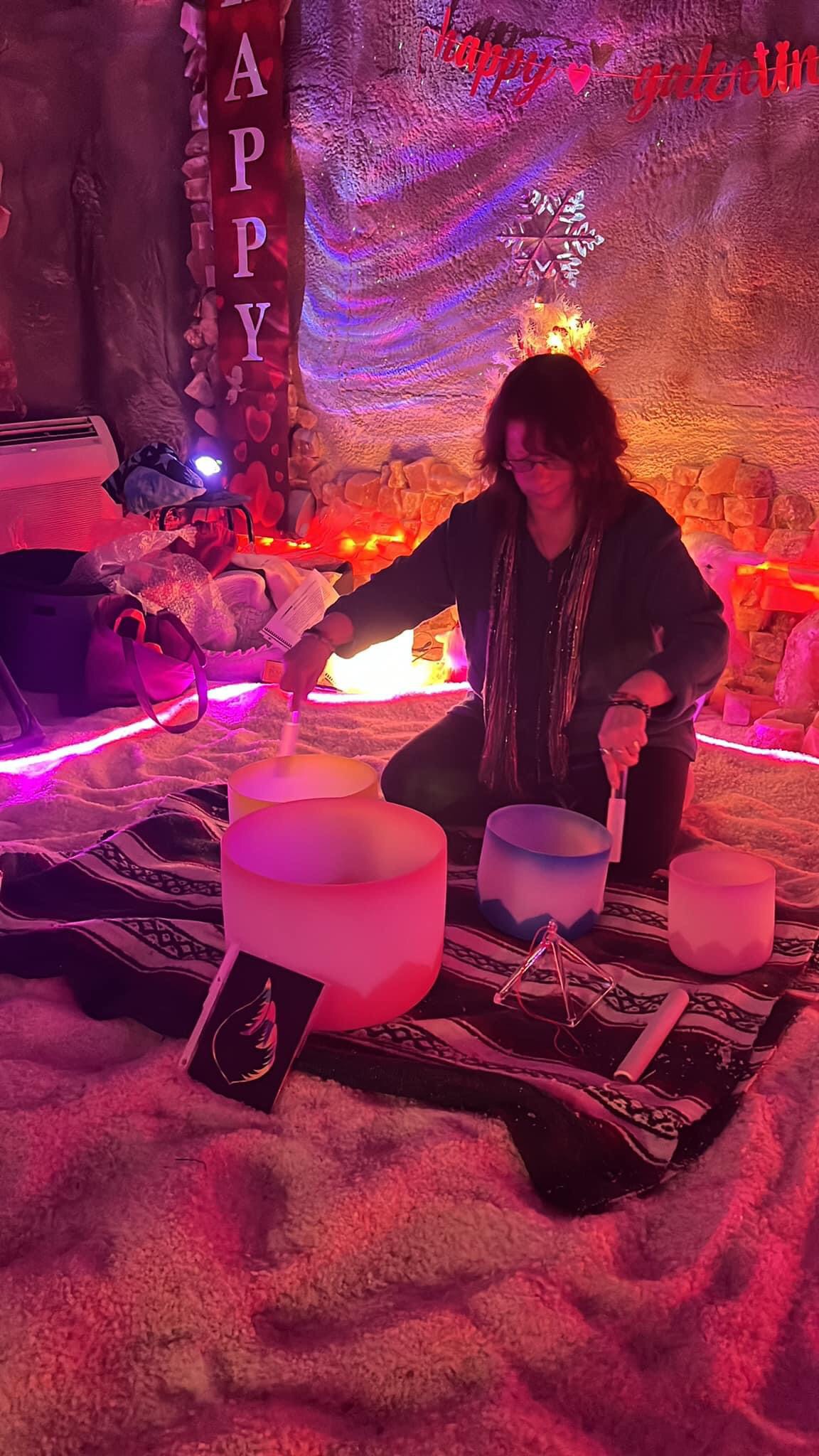 Sacred Sound Bath & Reiki Energy Share in the Salt Cave at Dr. Kelly’s ...