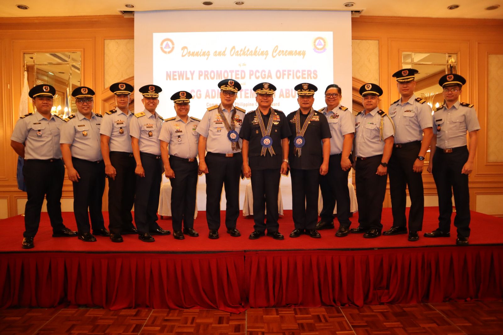 PCG PROMOTES 23 AUXILIARY MEMBERS... - Philippine Coast Guard | Facebook