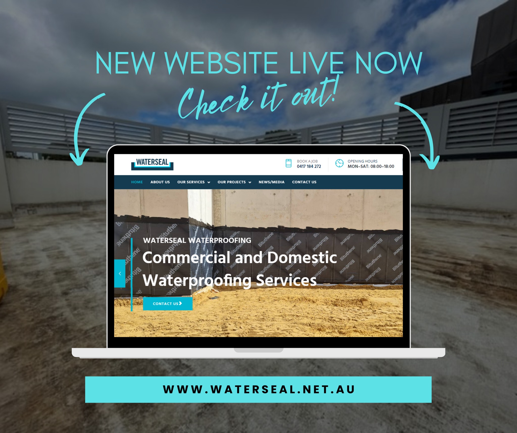 We are proud to unveil our NEW... - Waterseal Waterproofing | Facebook
