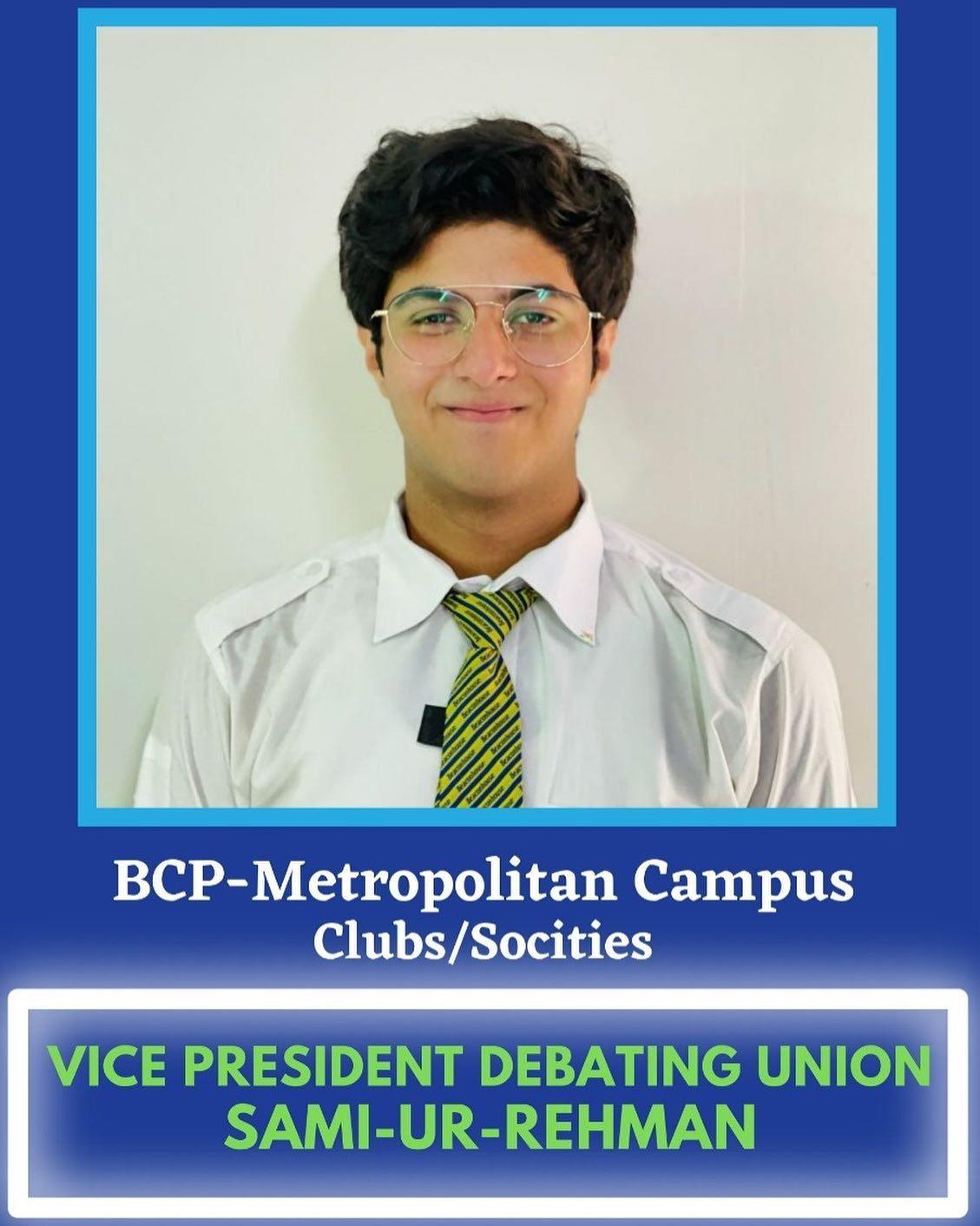 STUDENT COUNCIL 2021-22 Beaconhouse Debating Union Vice President “Sami ...