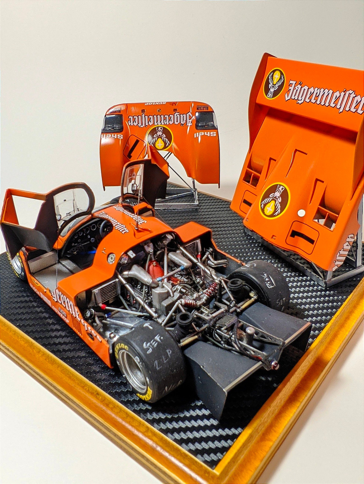 Porsche 956K short tail 1:24 model