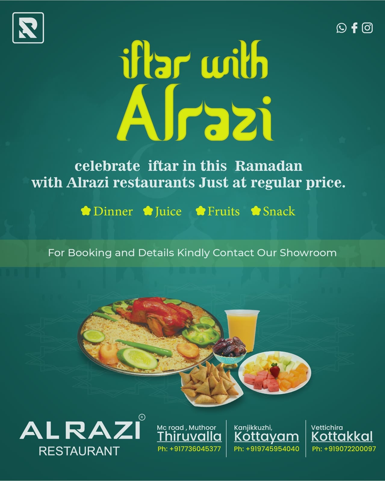 Al Razi Restaurant kuzhimandhi Vettichira | Tirur