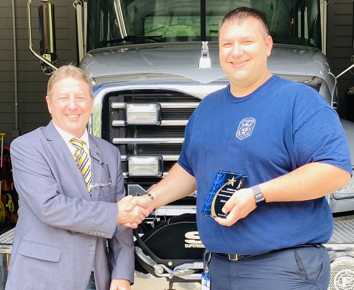 Today we welcomed Thomas... - Wintergreen Fire & Rescue