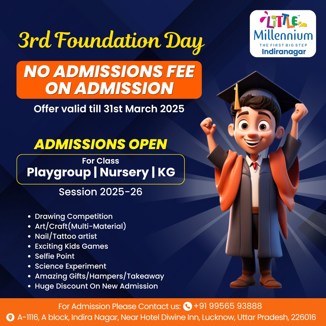 The Pride and joy Preschool Indira Nagar | Lucknow