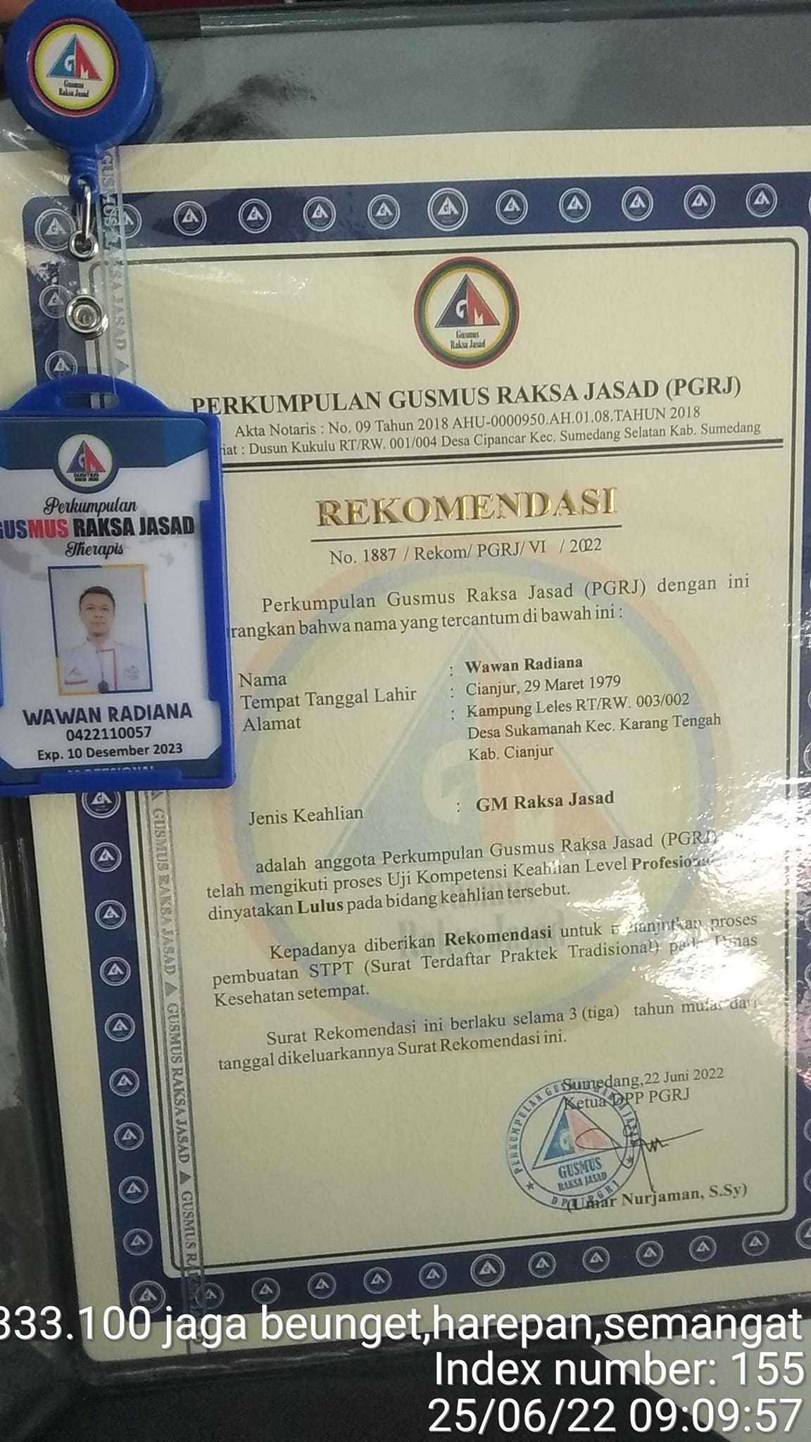 Terapi GM Raksa Jasad | Cianjur Dua