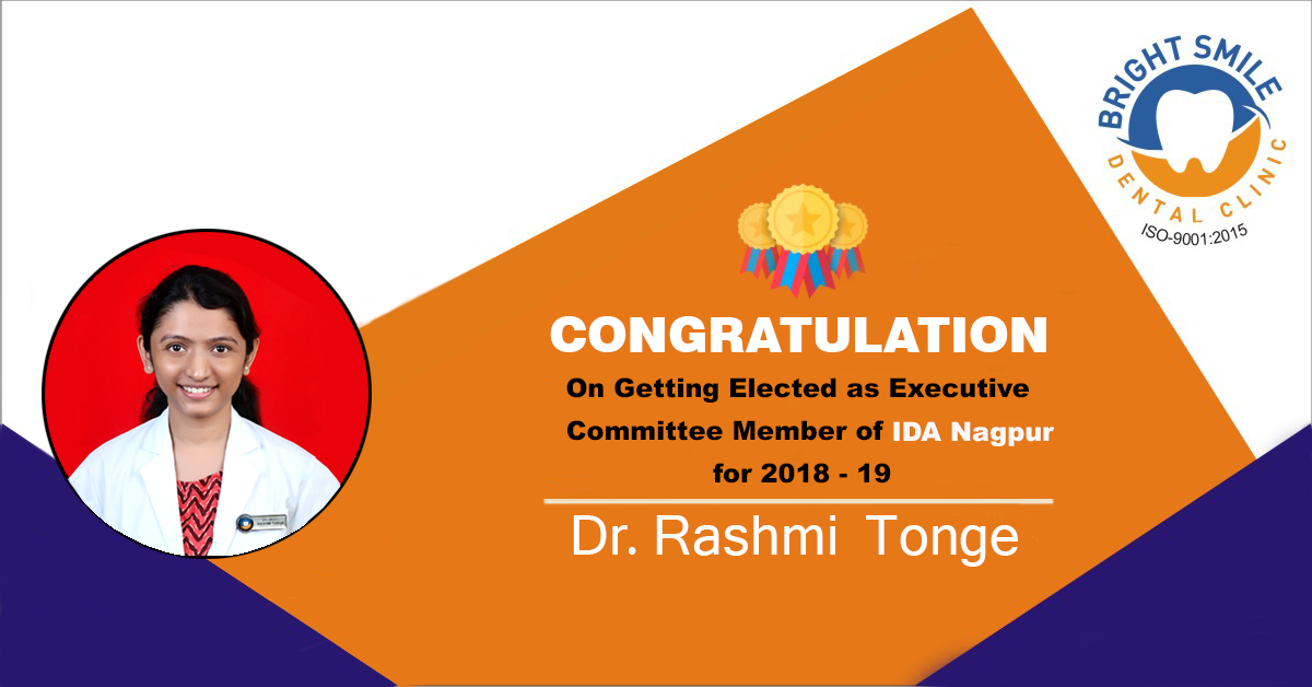 Congratulations Dr Rashmi Tonge On Bright Smile Dental Clinic Facebook