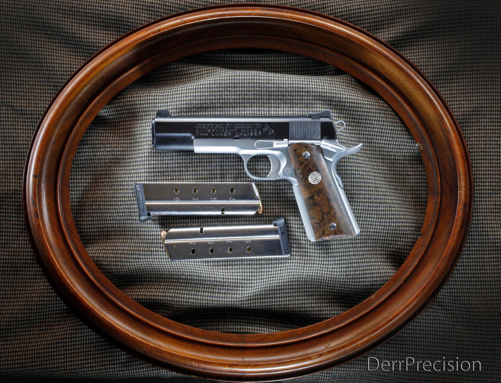 Restoring a classic 9mm Colt 1911 to its former glory