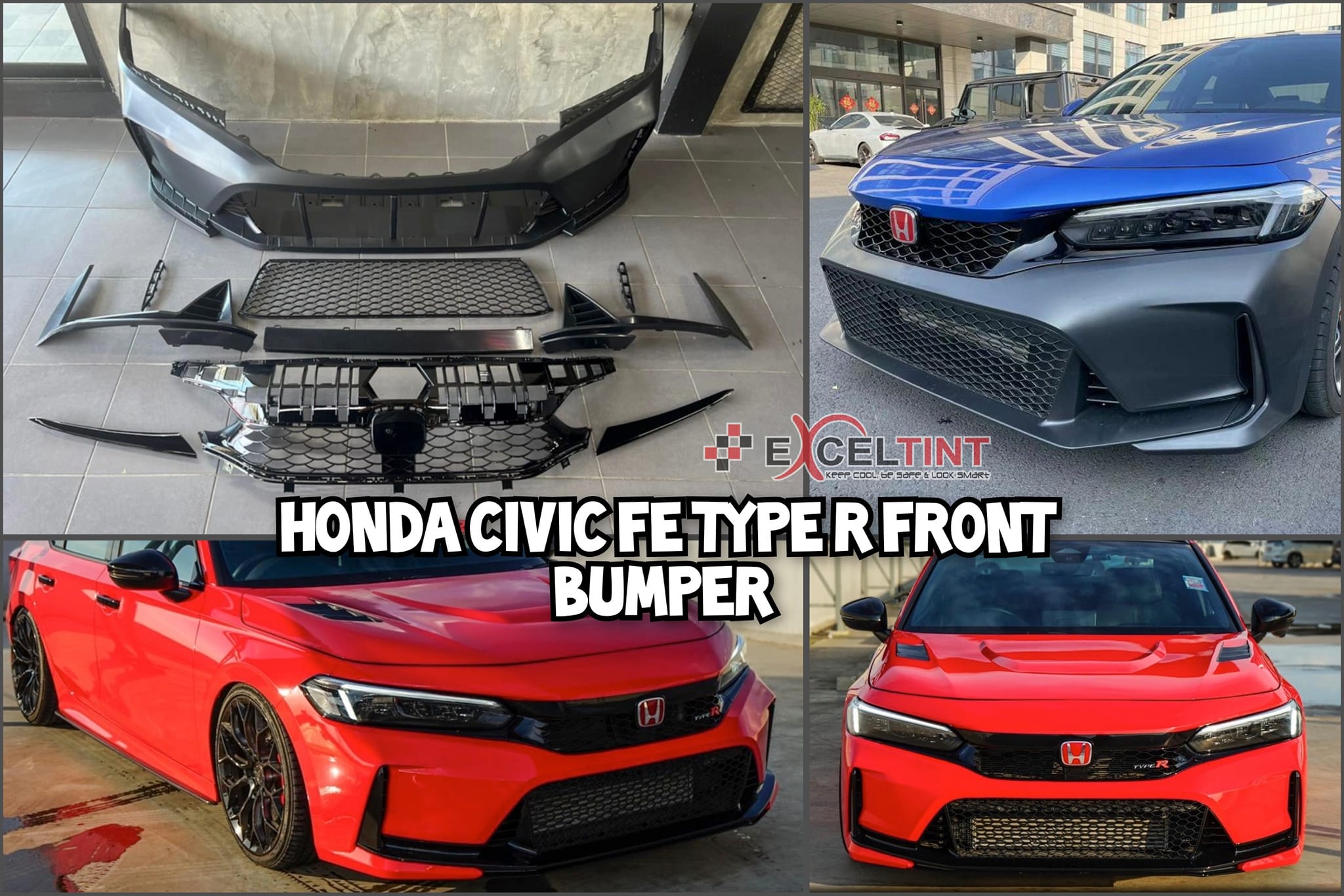 Honda Civic FE Gen 11 Malaysia 🔥 | HONDA CIVIC FE TYPE R BUMPER | Facebook