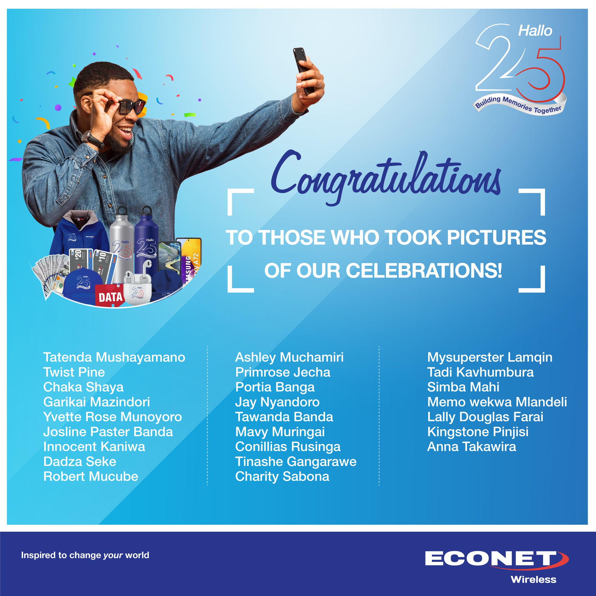 Econet Zimbabwe - Congratulations to those who took...