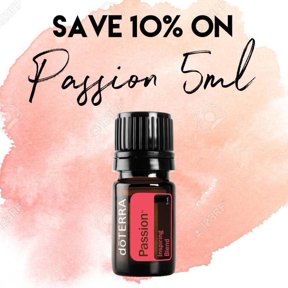 doTERRA Passion® Touch is known as the Inspiring Blend. So next