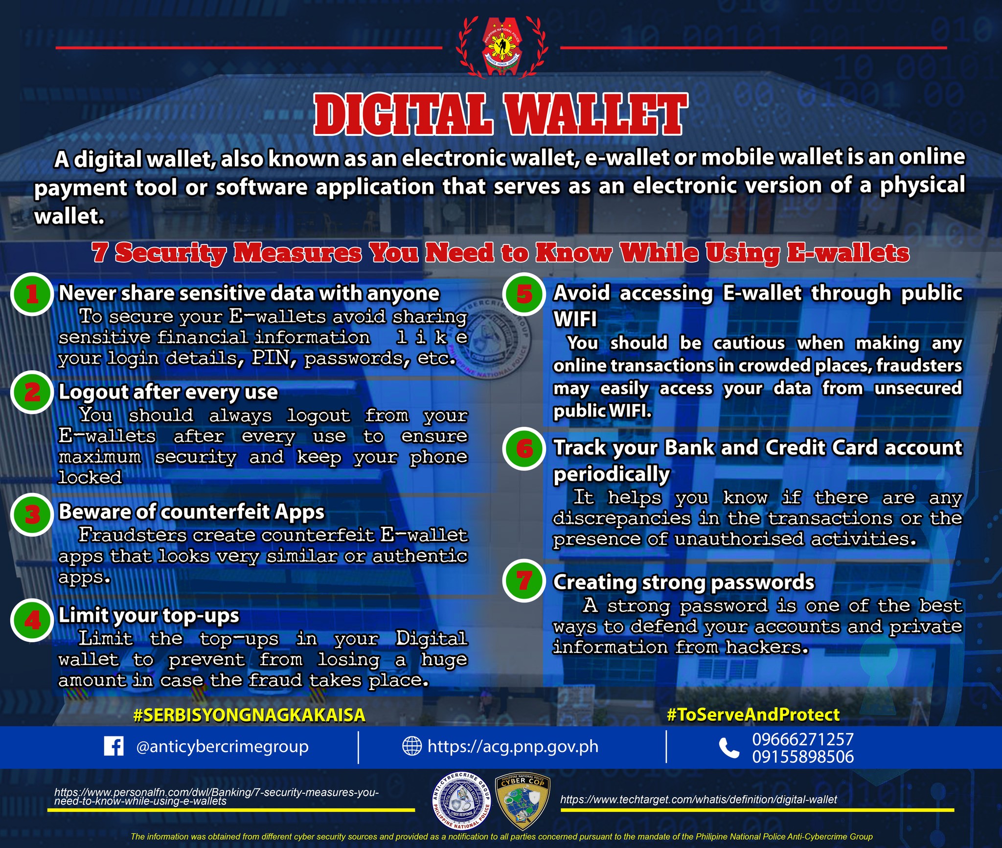 PNP - Cybersecurity Tips of the week! What is DIGITAL WALLET? # ...