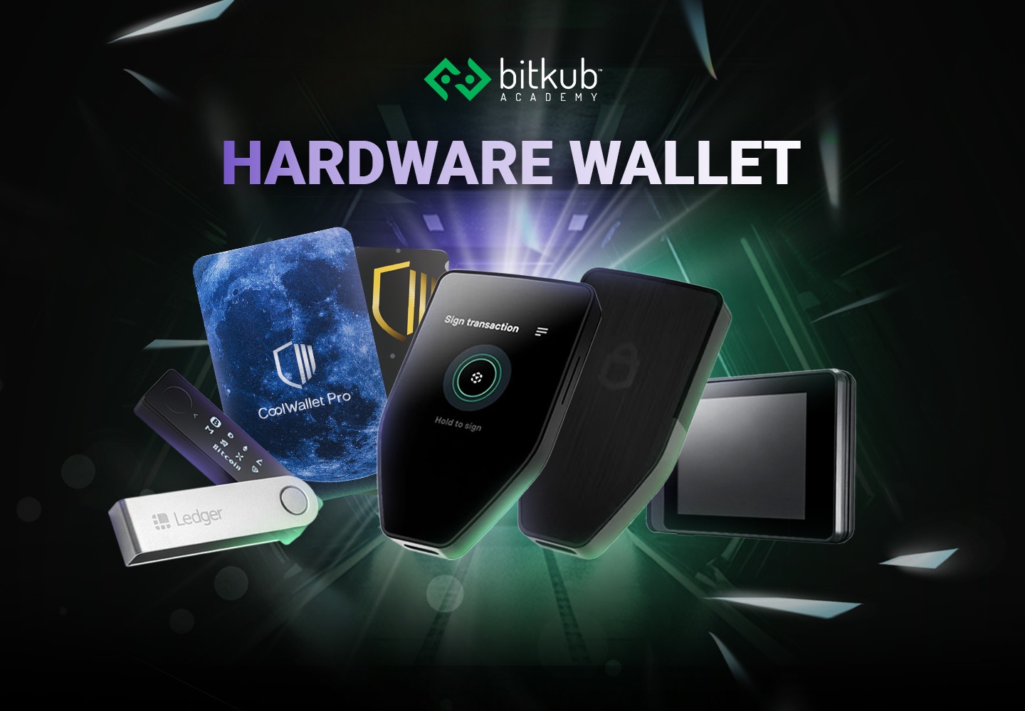 Bitkub - 📢 ข่าวดี! ซื้อ Hardware Wallet กับ Bitkub Academy รับสิทธิขอ E ...