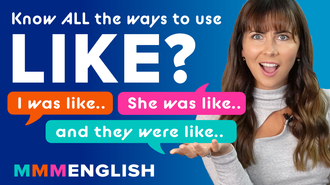 MmmEnglish - 👍 Did you know all SIX different ways to use the word LIKE ...