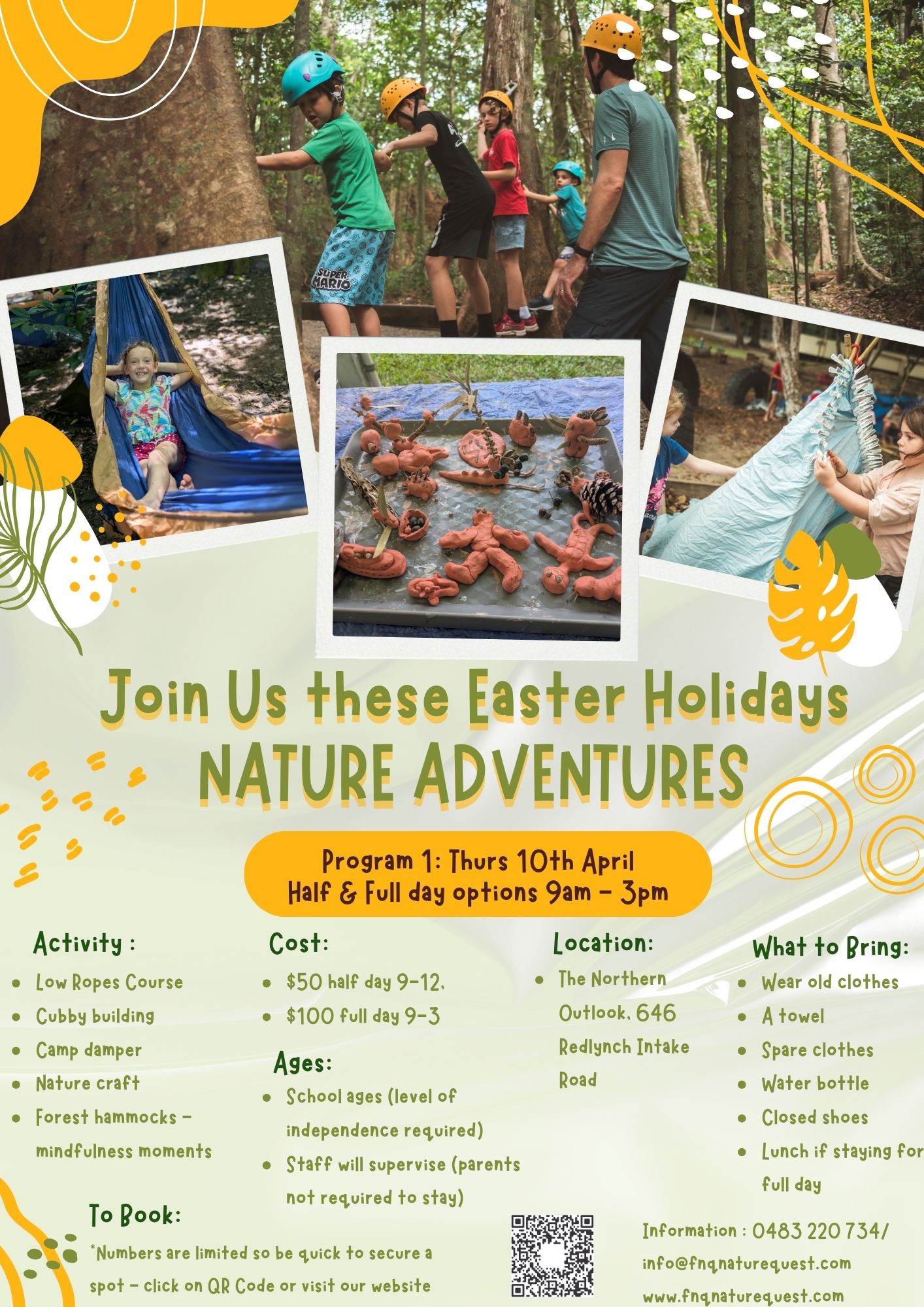 Easter Holiday Nature Adventures - Program 1