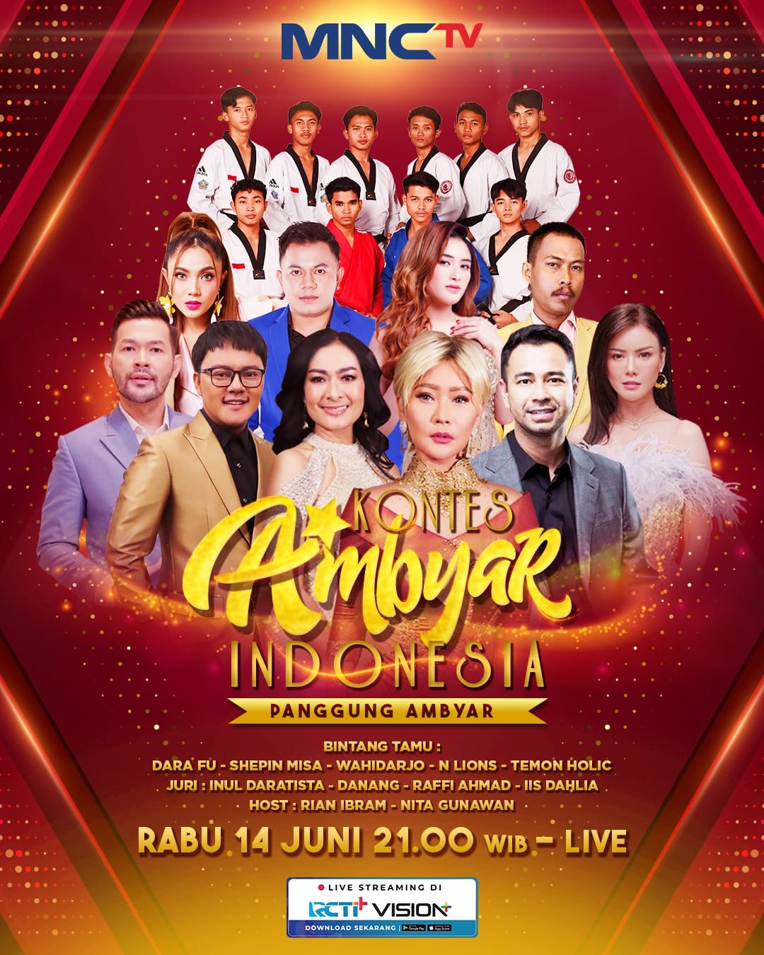  MNCTV - 𝐏𝐀𝐒𝐔𝐊𝐀𝐍 𝐋𝐎𝐑𝐎 𝐀𝐓𝐈 𝐒𝐈𝐀𝐏 𝐌𝐄𝐍𝐆𝐀𝐌𝐁𝐘𝐀𝐑?? 💃🏻 Bersama lima calon Illustration 