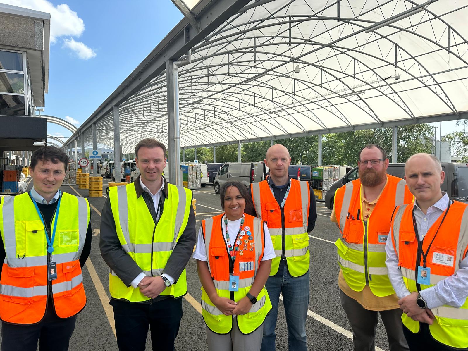 Fred - Really interesting visit to the Amazon warehouse in Estover this ...