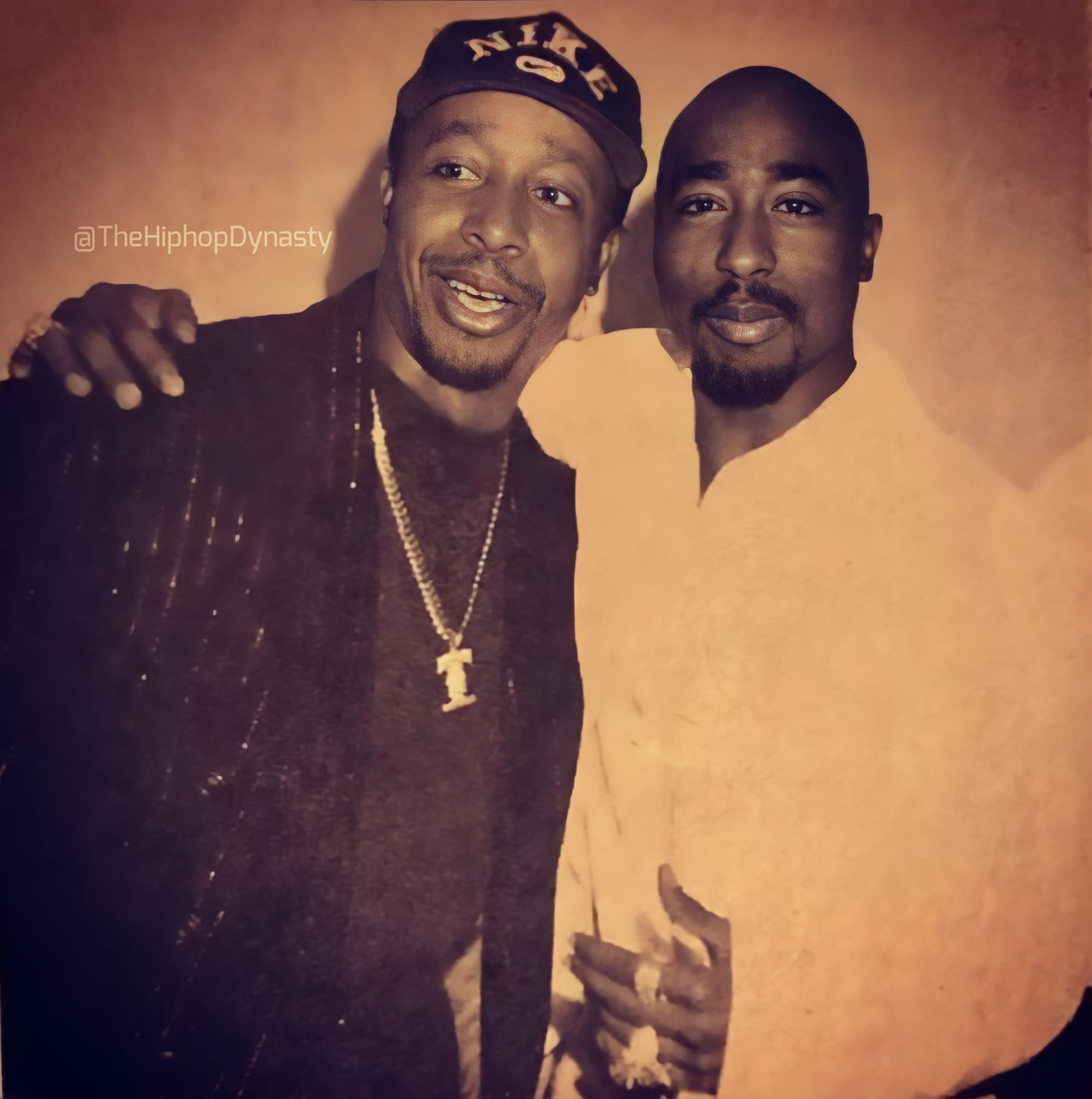The fact that 2pac and mc hammer was a group named too tight is