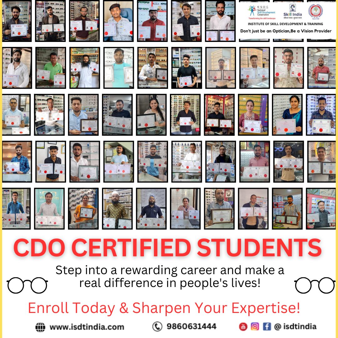 ISDT Skills - 📜 Celebrating our CDO Certified Students!... | Facebook