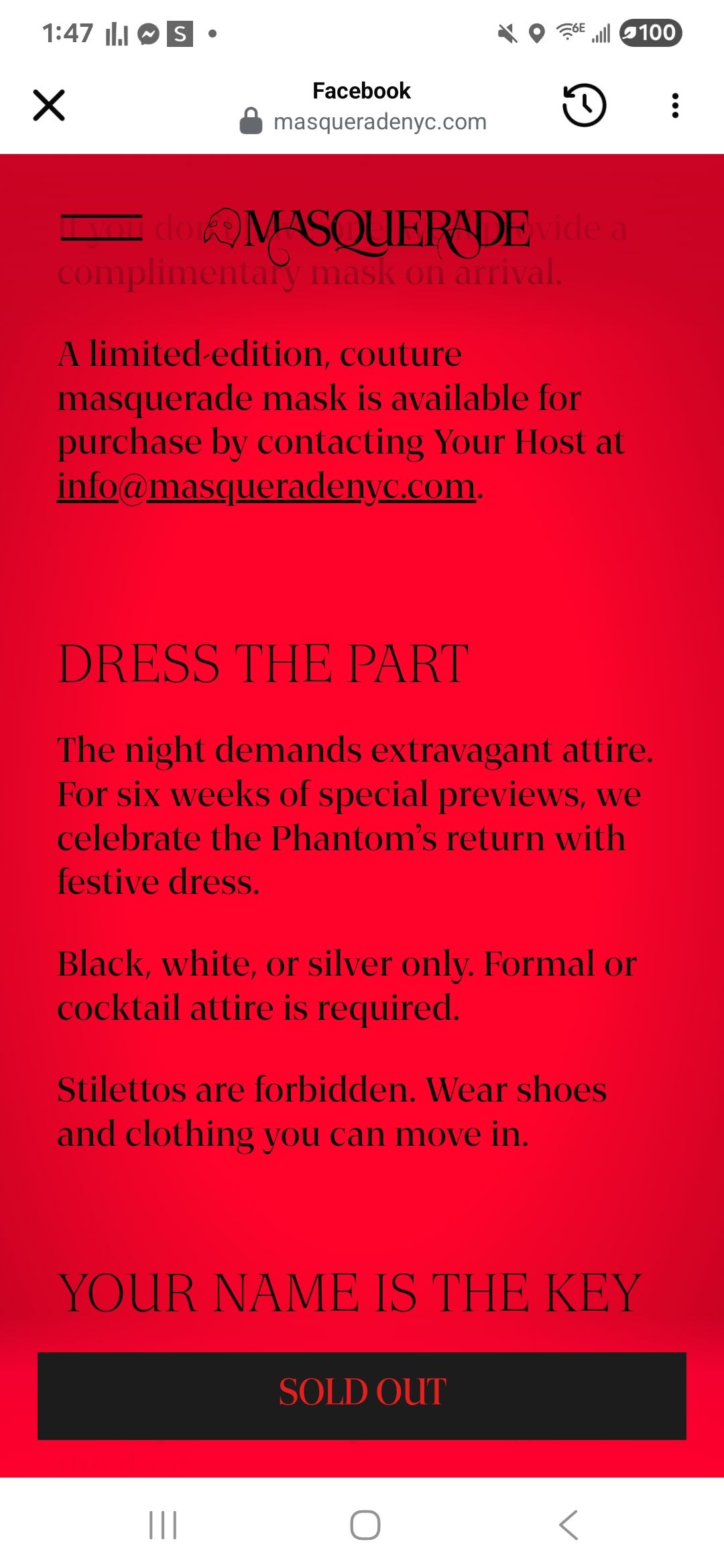formal masquerade dress code NYC attire guidelines green striped midi dress