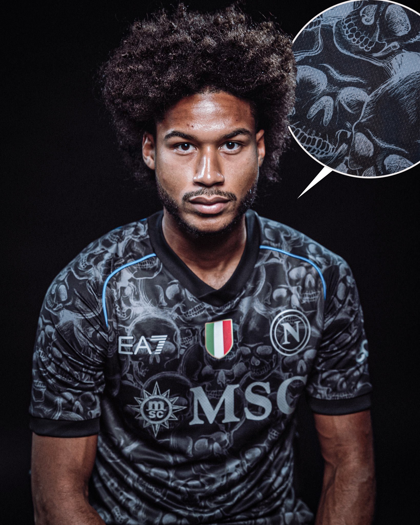 SSC Napoli and EA7 have unveiled their 25/26 Halloween Shirt