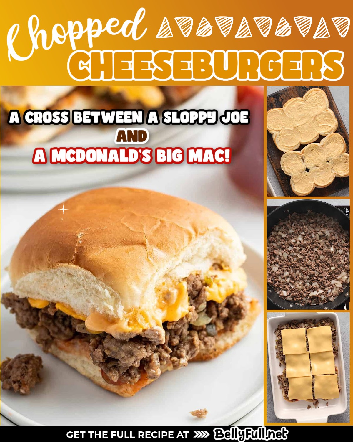 My - RECIPE: https://bellyfull.net/chopped-cheeseburger-sliders/ These